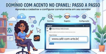 Como criar Domínio com Acento no cPanel / StreamHost