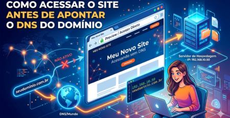 Como acessar o site antes de apontar o DNS do domínio/ StreamHost / STREAMHOST
