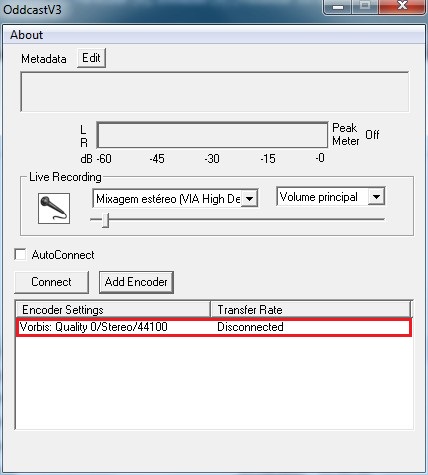 Add Encoder / StreamHost