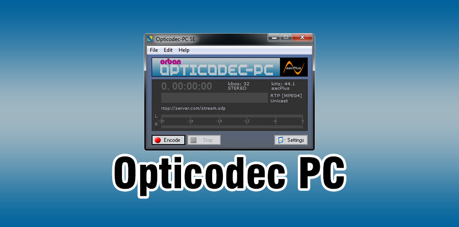 Como baixar e configurar o Opticodec / StreamHost