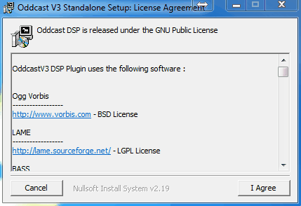 Baixar instalar OddCast V3 / StreamHost