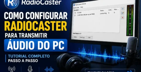 Como configurar o RadioCaster para transmitir áudio do PC / StreamHost
