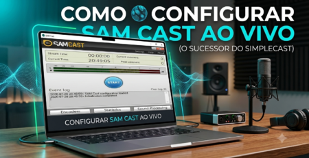 Como configurar o SAM Cast (antigo SimpleCast) para transmitir ao vivo / StreamHost