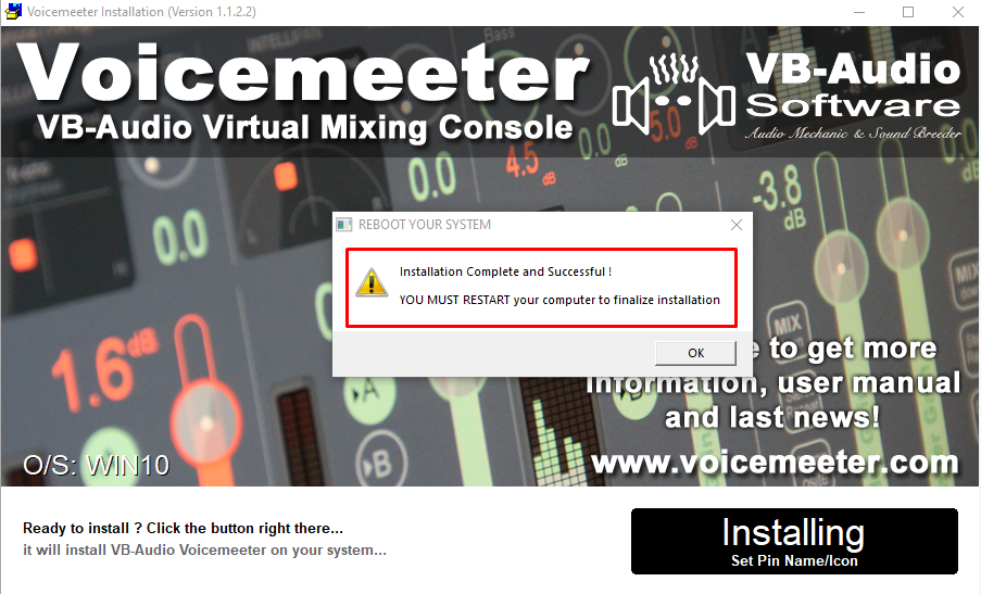 Como baixar Voicemeeter / Como instalar Voicemeeter / WWW.STREAMHOST.COM.BR